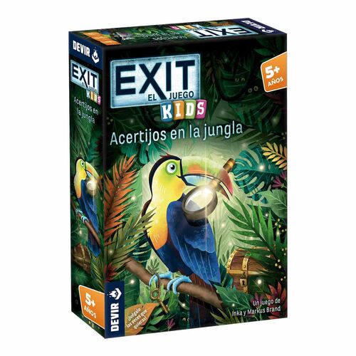 EXIT KIDS: ACERTIJOS EN LA JUNGLA